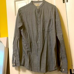 Nehru collar stylish all cotton shirt from Selected Homme size US 17.5